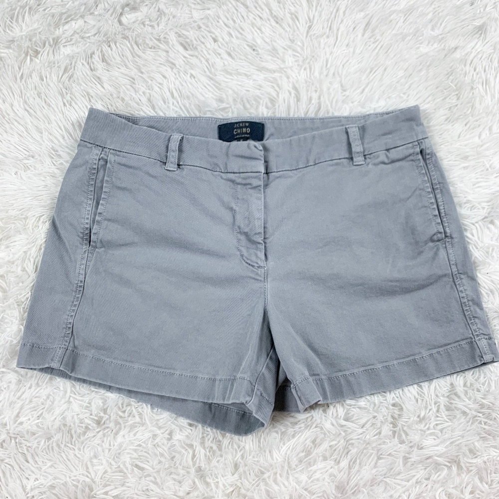 J. Crew Gray Chino Shorts